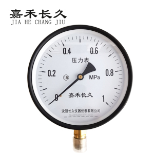 嘉禾长久+压力表+Y150 1.5级+块