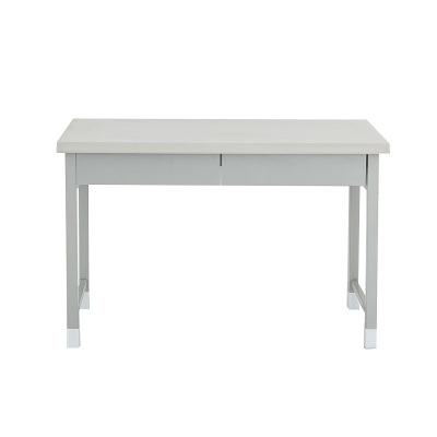 湘渭桌子钢制办公桌二斗学习桌