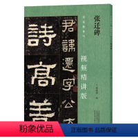 [正版]张迁碑 名家教你写视频精讲版 隶书碑帖简体释文通临视频教程 书法专业人士书法爱好者初学者辅导班及书法 河南美术