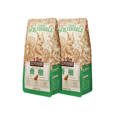 三只松鼠香榧100g*2袋果仁饱满壳薄粒大100115-02