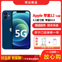 [二手95成新]Apple iPhone 苹果12 蓝色 128GB 全网通手机 6.1英寸屏双卡拍照备用5G手机 国行