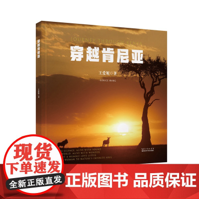 穿越肯尼亚 全彩旅游指南-肯尼亚 正版图书 作者:王爱妮