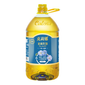 克莉娜 亚麻籽油5L PET瓶装