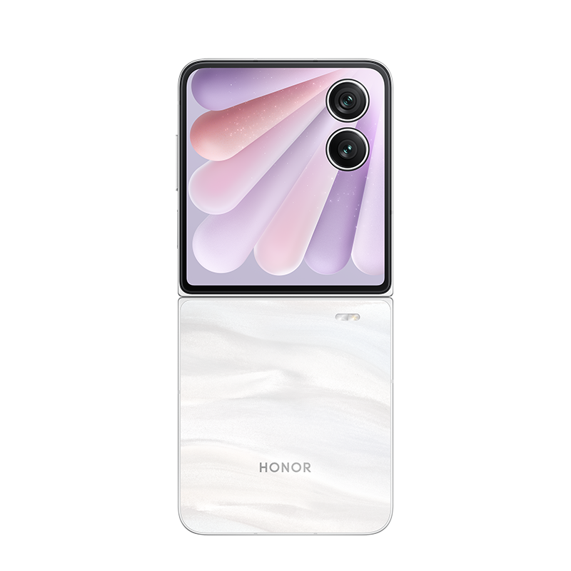 荣耀Magic V Flip2 12GB+1TB 月影白 2亿超清写真自拍 SGS长效平整折痕认证 5500mAh电池