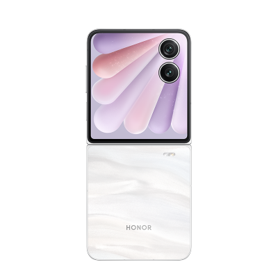 荣耀Magic V Flip2 12GB+1TB 月影白 2亿超清写真自拍 SGS长效平整折痕认证 5500mAh电池