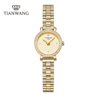 天王圆宝22mm小表盘女表真钻显瘦显白新年礼物31561
