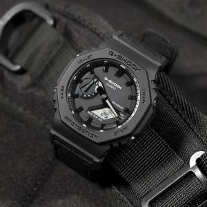 CASIO旗舰店卡西欧手表男G-SHOCK新款八王子八角潮流运动男士电子石英表男日韩腕表生日送礼GA-2100BCE