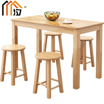 汐餐桌1.2米桌+4凳套