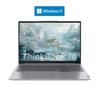ThinkPad联想ThinkBook 16 04CD 2024款 锐龙版 16英寸2.5K屏 120Hz 商务办公大学生 AI笔记本电脑 定制:R7-8745H 32G 2T