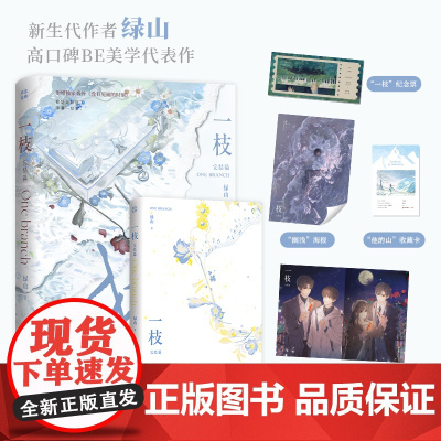 一枝完结套装(全2册)绿山高口碑BE美学代表作青春小说实体书 温柔年上易青巍vs纯粹美好宋野枝 青春文学言情小说长江出版