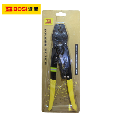 波斯(BOSI) 荧光系列棘轮式端子压接钳 1.25-16mm² 把