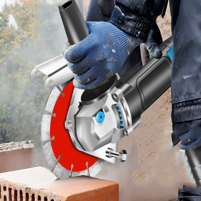 阿斯卡利单片开槽机一次成型无尘水电工程安装工具切墙器混凝土切割机