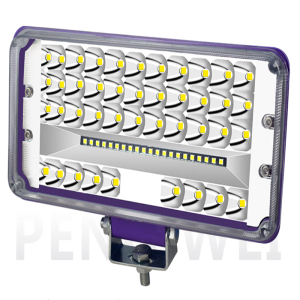 汽车照明 大货LED射灯 4寸方36珠散光