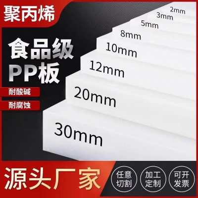 中锦科技 PP板 塑料板尼龙板 500*500*5mm块