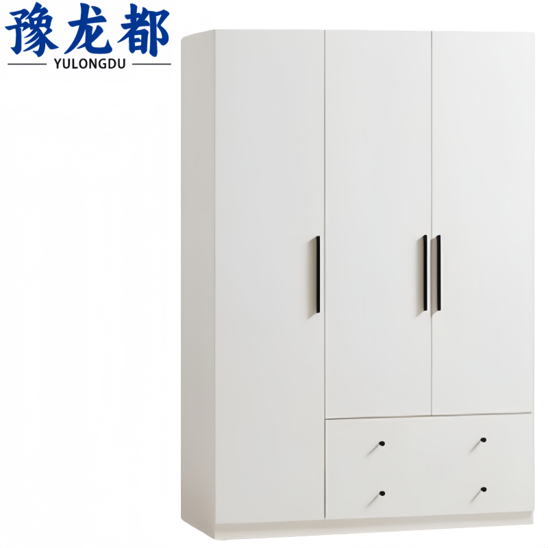 豫龙都 两门衣柜 木质 个