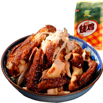 桂花鸭-南京特产桂花盐水鸭真空烧鸡扒鸡卤味真空包装490g鸡肉零食小吃