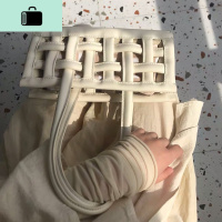 小众设计师款包包潮个性复古编织腋下奶奶包手提单肩时髦法棍包女NEW LAKE女士单肩包