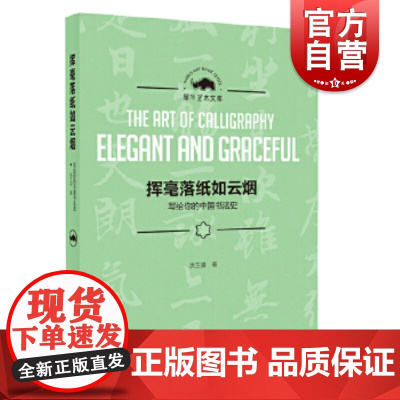 挥毫落纸如云烟 写给你的中国书法史 中国书法 秦汉南北朝书法 魏晋书法 美术理论 艺术设计理论美术欣赏书 上海人民美术出