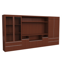 合祥源 博古架书柜文件柜 4000*450*2000mm 组