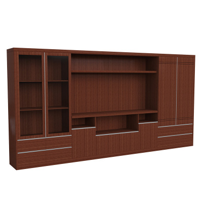 合祥源 博古架书柜文件柜 4000*450*2000mm 组