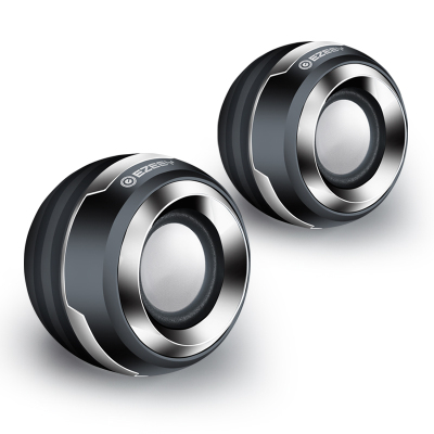 电镀黑-逸致Q5电脑音响台式通用电脑音箱手机笔记本台式机电脑通用电脑音响USB供电有线迷你低音炮小音箱