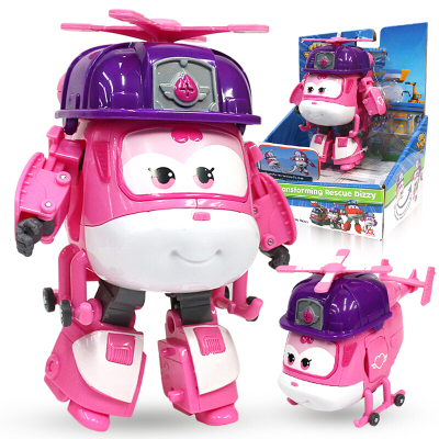 奥迪双钻超级飞侠玩具乐迪包警长酷飞小爱淘淘米莉金刚酷雷大号变形机器人儿童玩具海外版小爱大变形机器人