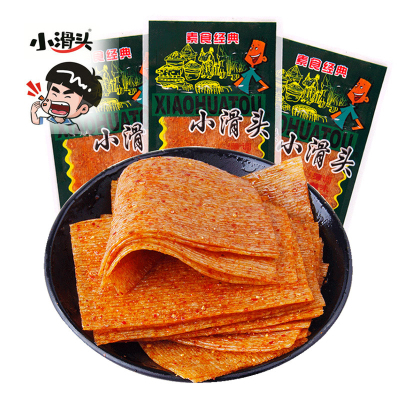 小滑头辣片20g*30袋怀旧麻辣大辣片8090后儿时小吃零食品小滑头辣片20g*30小包