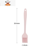 硅胶铲不粘锅专用婴儿辅食炒菜铲子厨具可高温汤勺小油刷锅铲套装 敬平 马卡粉油刷