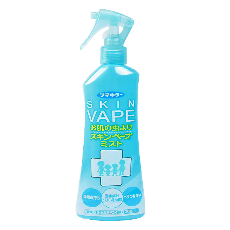 【绿色柑橘香】日本进口 vape/未来 驱蚊液 宝宝儿童驱蚊水液喷雾蚊香
