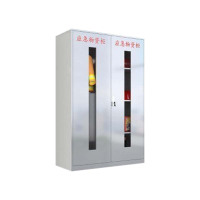 利特莱依304不锈钢应急物资柜消防救援器材箱防护用品柜室外微型消防站高1650*宽1090*深460(加厚304材质)