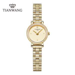 天王圆宝真钻女表轻奢气质女士手表时尚简约石英表送女友生日礼物推荐31561