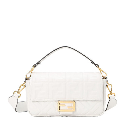 预售-FENDIBAGUETTE法棍包FF标识老花款8BR600