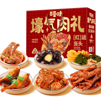 苏宁宜品混合卤味香辣味礼盒装1001克豪华大份装年货节精选礼品