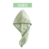 干发帽女超吸水速干长发浴帽可爱干发巾擦头发毛巾加厚包头巾 三维工匠 卡其色