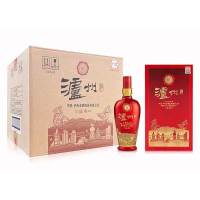泸州老窖泸州盛典52度500ml*6瓶原箱浓香型白酒