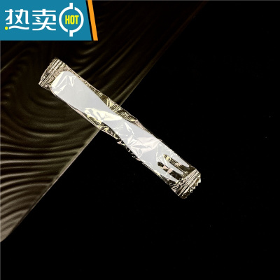 敬平波浪三齿叉磨砂蛋糕叉子单独立包装塑料叉甜品点心水果叉子 浅绿色独立包装100个 拍5包送1包牙签