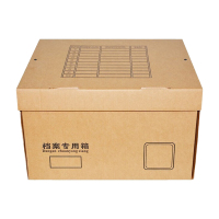 优彩嘉 加大档案专用箱 450*345*250mm D-116 单位:个