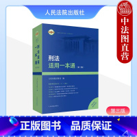 [正版]2024新 刑法适用一本通 第三版第3版 根据刑法修正案十二新增修改条文内容 刑事解释指导性案例法规工具书