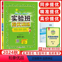[正版]2024秋 春雨教育 实验班提优训练 六年级/6年级数学上册人教版RMJY同步练习册课时单元期中期末课堂综合提