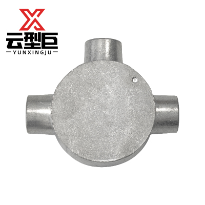 云型巨 镀锌穿线管三通 无牙快速连接三通KBG 单位:个