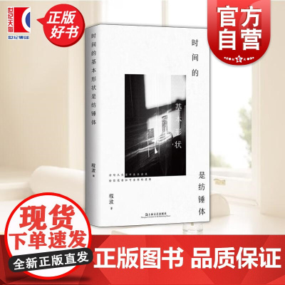 时间的基本形状是纺锤体 程波著上海文艺出版社文学诗集