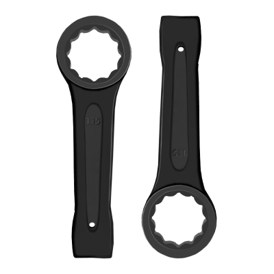 立伟铁牛敲击梅花扳手115mm/把