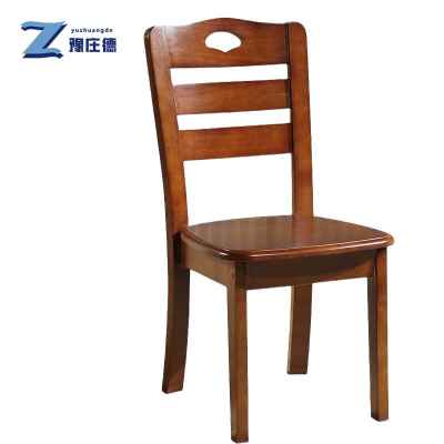 豫庄德餐椅胡桃色把