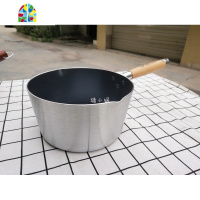 雪平锅奶锅不粘锅日式家用宝宝辅食锅婴儿泡面电磁炉选蒸格 FENGHOU 18cm雪平锅无盖