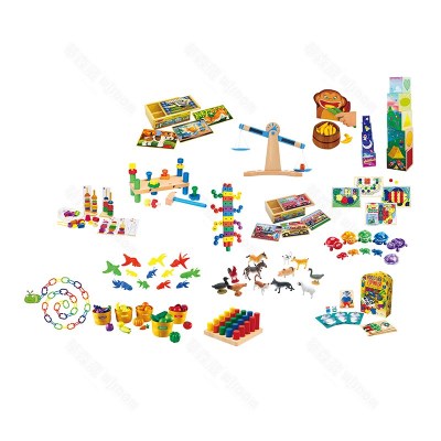 华森葳幼儿园多元益智区QJB-DYYZ03-V02适用年龄:3-6岁