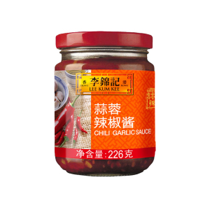 李锦记蒜蓉辣椒酱226g火锅串串蘸料烧烤生蚝扇贝调味酱下饭拌面条