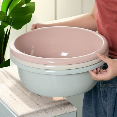 [补贴10%]加厚塑料洗脸盆家用学生宿舍加大中小号洗衣盆面盆洗菜洗脚婴儿L1