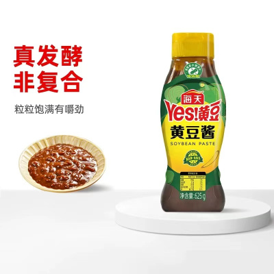 海天黄豆酱挤挤瓶625g