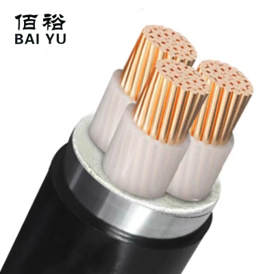 佰裕 铜芯电缆 ZC-YJV 0.6/1KV 4*120+1*70 米
