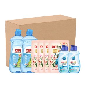 立白酵素洗洁精455g洁净八件套(1470g)